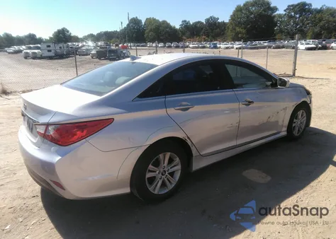 2014 Hyundai Sonata Gls из США, поврежденный, VIN 5NPEB4AC6EH822425